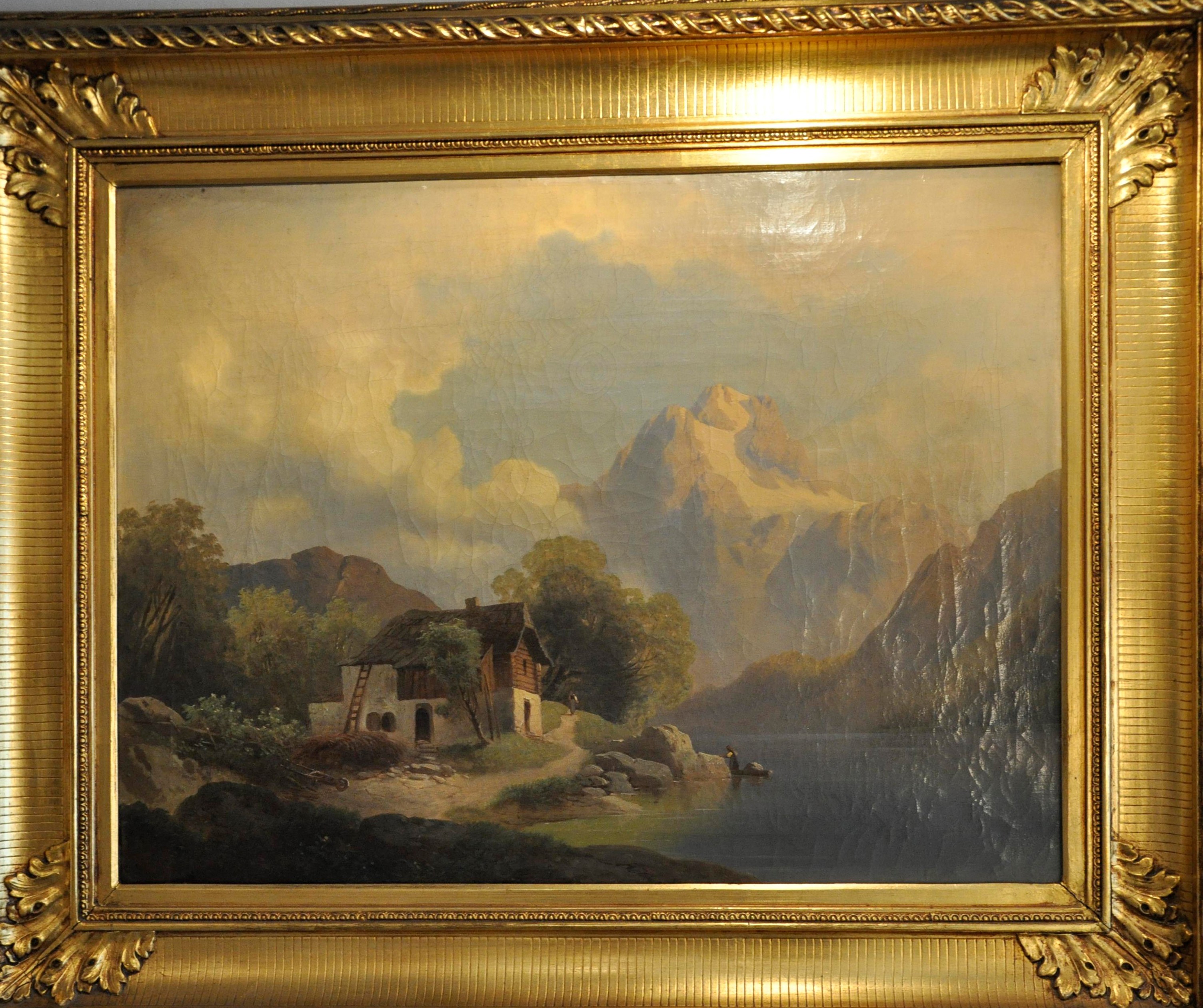 Roubenka v Alpách, J.Thoma