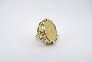Zlatý prsten-mince