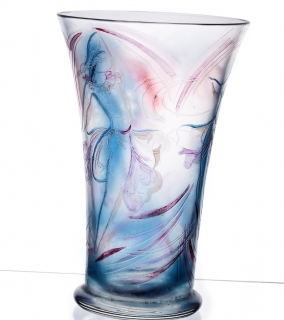 Různobarevná váza, Kamenický Šenov
